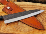 Chustom Handmade Japanese Santoku Chef Knife - Image 2
