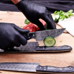 Hand Forged Damascus Steel Chef Knife Set