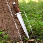 Arkansas-Toothpick-Dagger-Handmade-knife