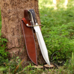 Handmade Vintage Case Stag Horn Knife Scale D2 Steel 12" Blade Hunting Bowie Camping Fathers Day Gift for Dad.
