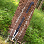 Viking Spear Hand Forged | Norse Mythology Throwing, Medieval Decor, G-10 Handle, Leather Sheath - Image 3