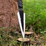 Viking Spear Hand Forged | Norse Mythology Throwing, Medieval Decor, G-10 Handle, Leather Sheath - Image 7