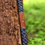 Viking Spear Hand Forged | Norse Mythology Throwing, Medieval Decor, G-10 Handle, Leather Sheath - Image 8