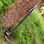 Viking Spear Hand Forged | Norse Mythology Throwing, Medieval Decor, G-10 Handle, Leather Sheath - Image 10