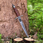 Handmade Fairbairn Sykes Knife Vantage Style FSSH WW2 Collectable Historic V-42 Dagger Double Edge Blade Gift for Boyfriend. - Image 5